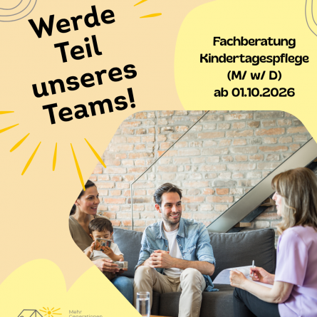 Wir suchen dich! Päd. Fachkraft